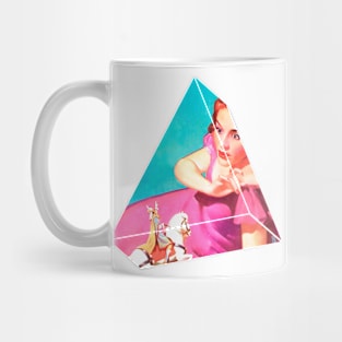 Triangle giant woman Mug